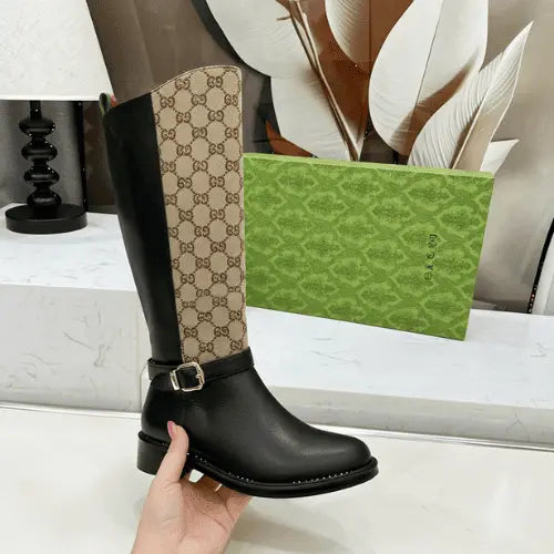 Gucci Napoli Knee-High Boot