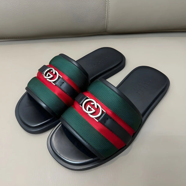 Men’s Interlocking G Slide Sandals – Luxury Summer Footwear Veloura
