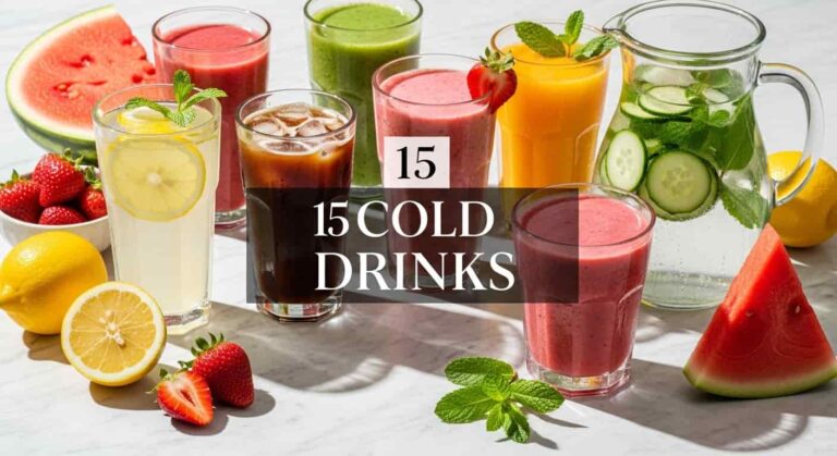 Best Cold Drinks Ideas for Summer