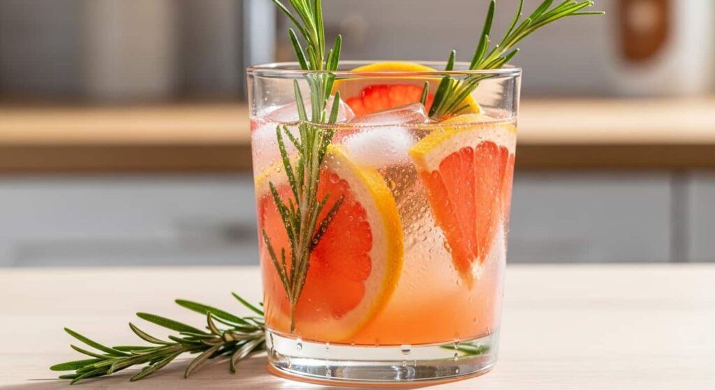 Grapefruit and Rosemary Detox Drink
