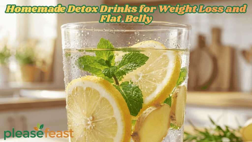 Homemade Detox Drinks for Weight Loss 