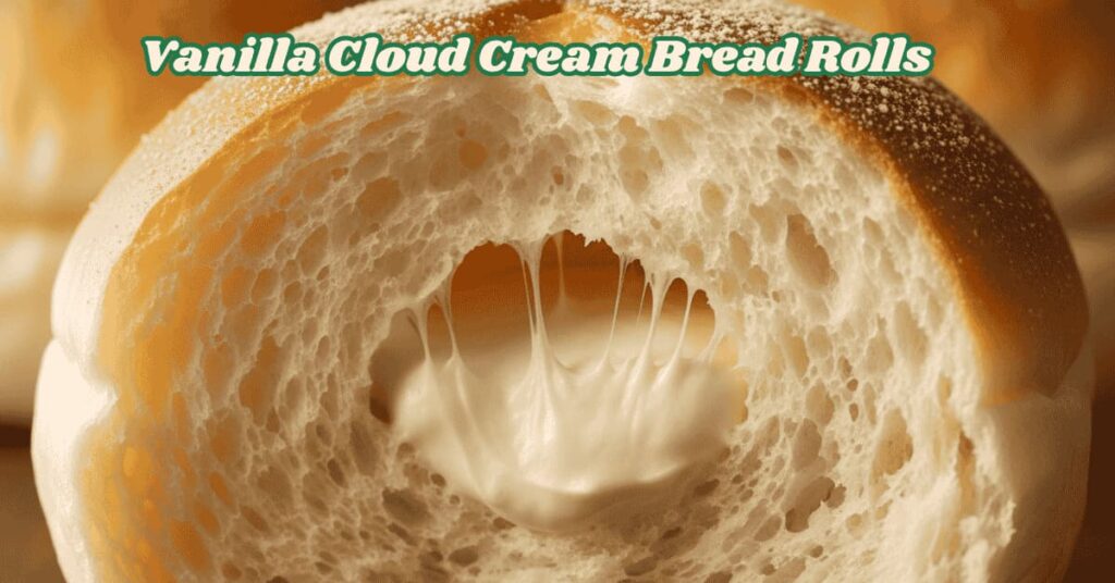 VANILLA CLOUD CREAM BREAD ROLLS Recipe
